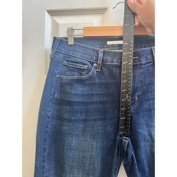 Levi’s Curvy Size 32 Blue Bootcut Jeans 31.5 Inch Inseam Style 57970 - Picture 9 of 13